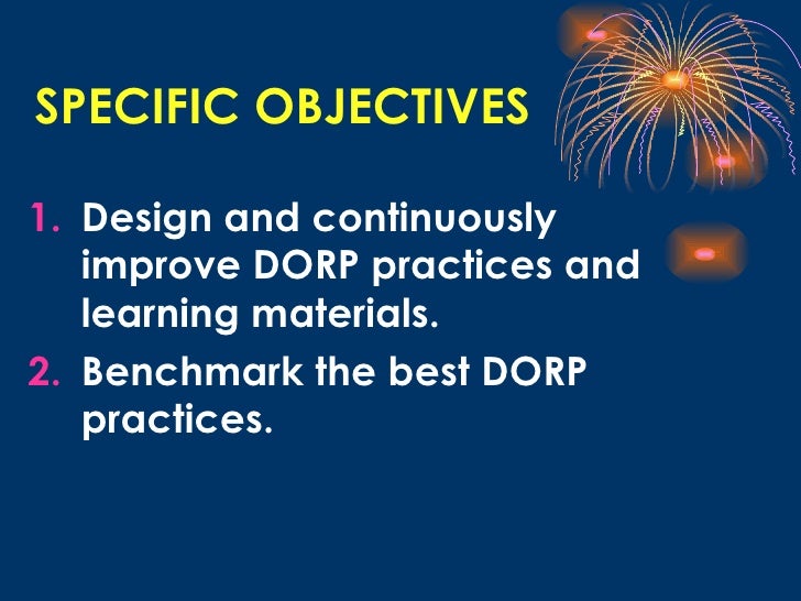 Dropout reduction program (dorp)