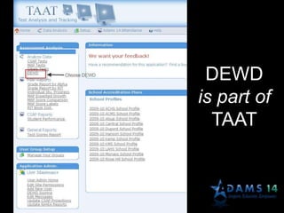 DEWD
is part of
TAAT
 