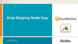Drop Shipping Made Easy
 