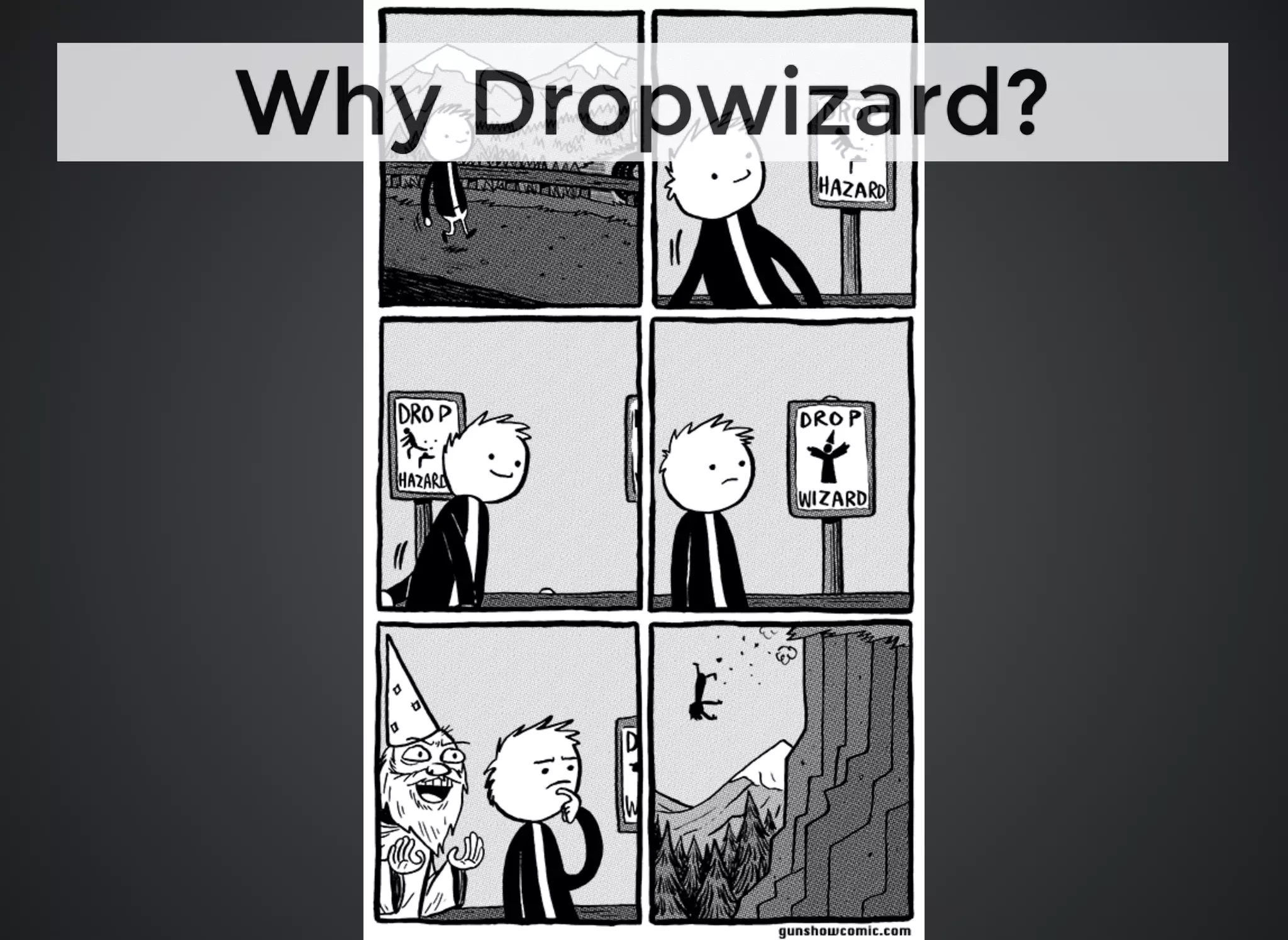 Why Dropwizard?
 