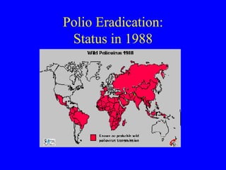 Polio Eradication: Status in 1988 