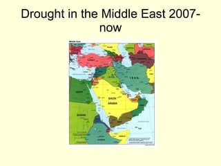 Drought in the Middle East 2007-now 