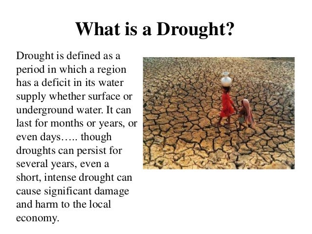 Drought drought