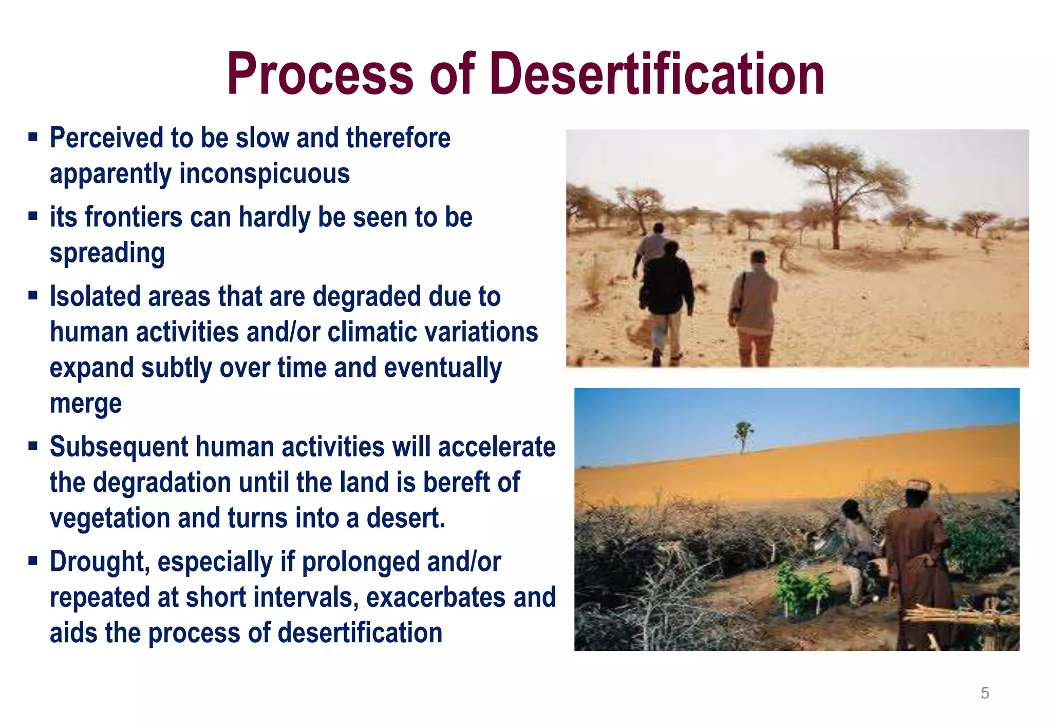Drought and desertification vulnerability assessment, and mitigation ...