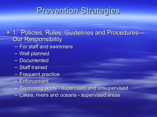 Drowning Incident Analysis | PPT