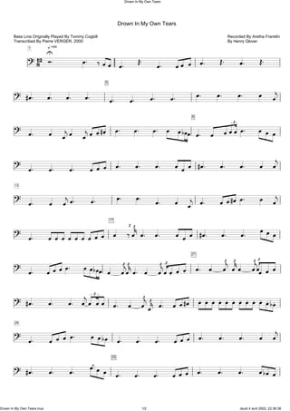 Drown inmyowntears arethafranklin | PDF