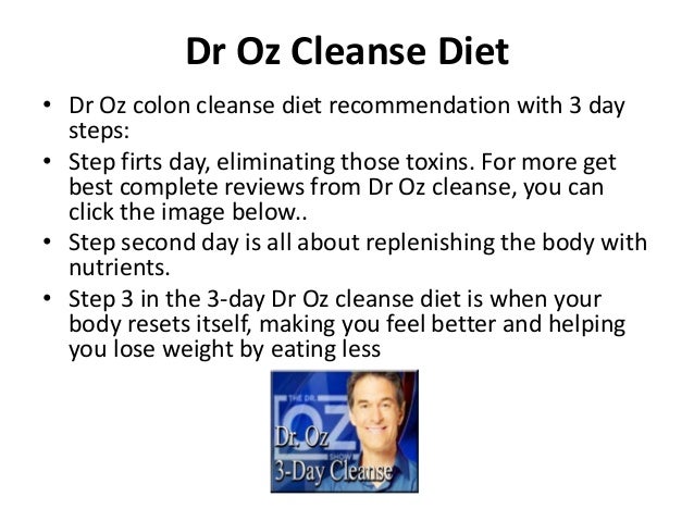 3 Day Colon Cleanse Diet