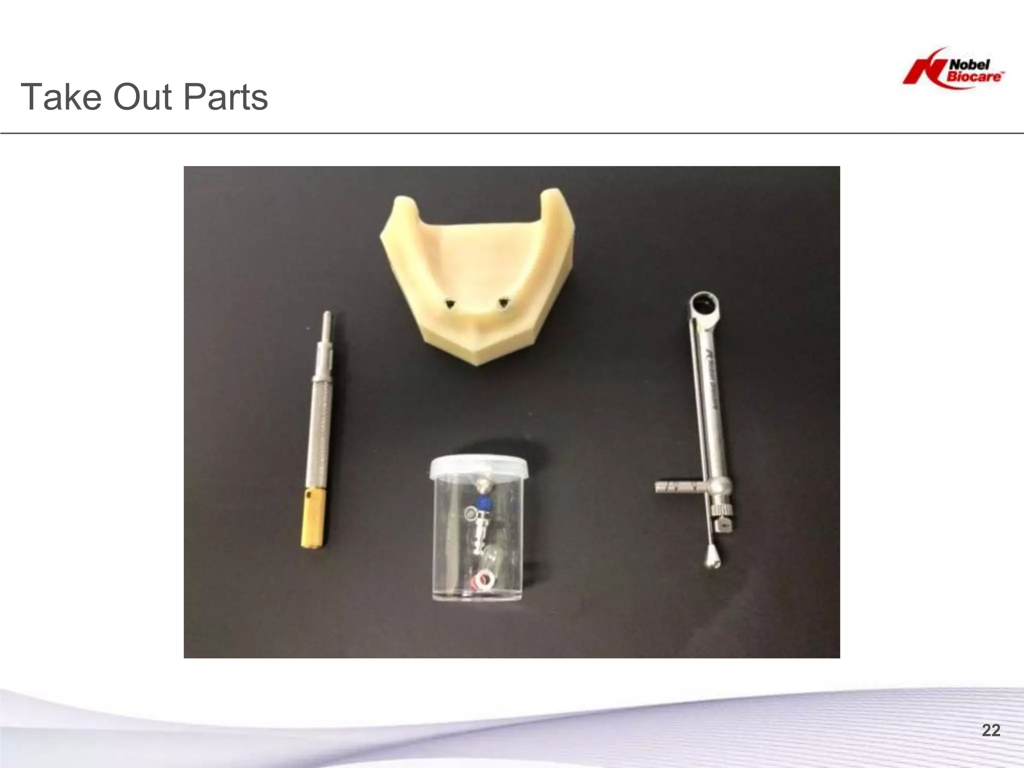 Take Out Parts




                 22
 