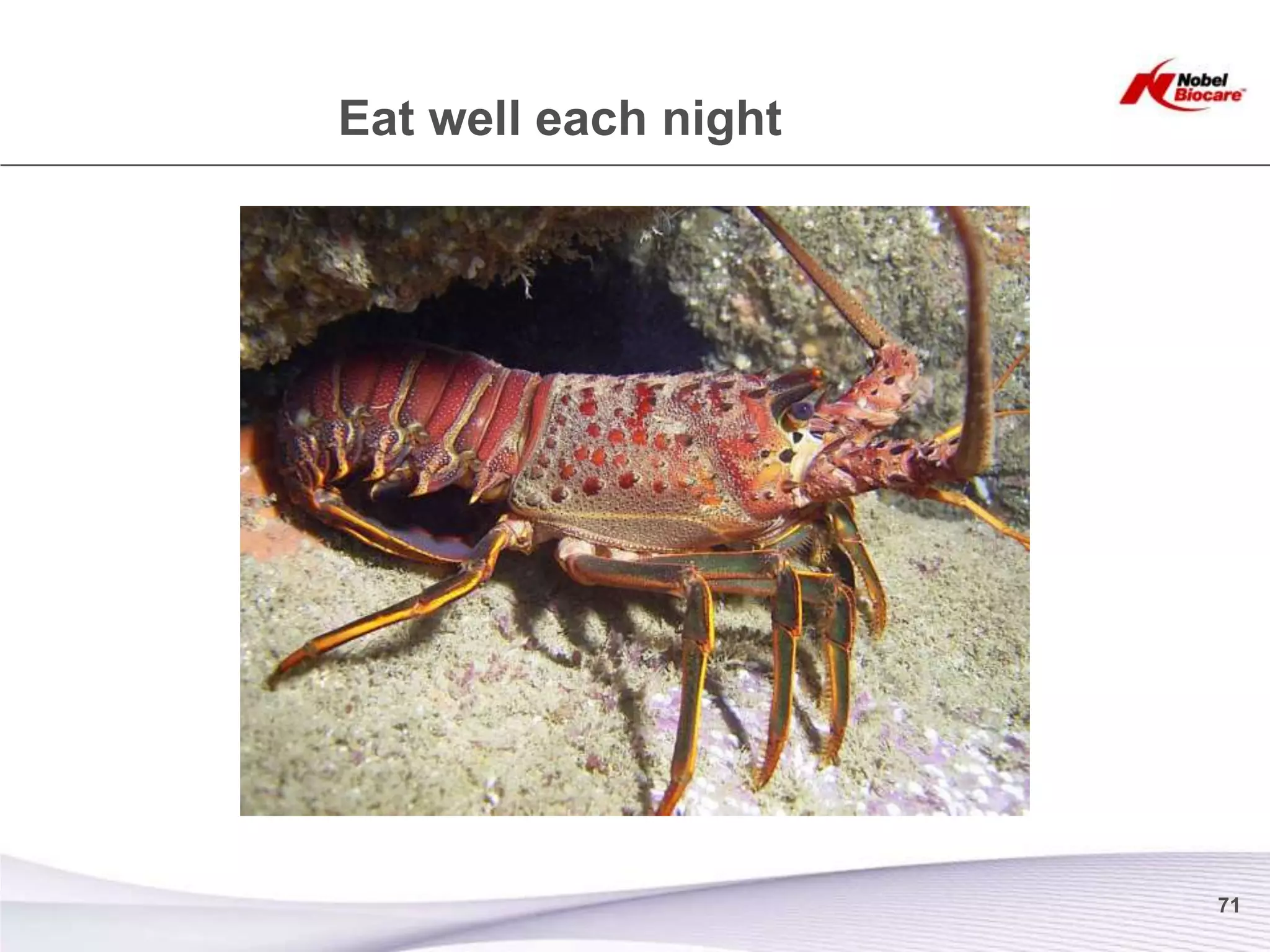 Eat well each night




                      71
 