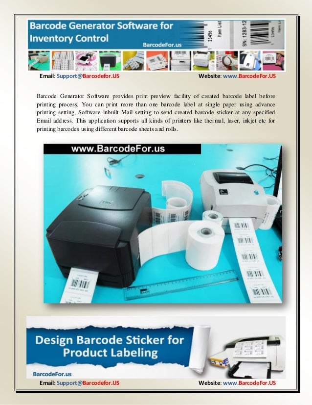 barcode maker machine