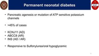 Comprehensive Case Study on Persistent Neonatal Hyperglycemia and ...