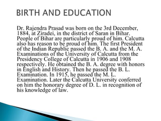 Dr. Rajendra Prasad | PPT