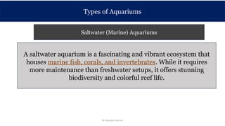Aquarium Fish Keeping and Aquarium Maintenance | PPTX