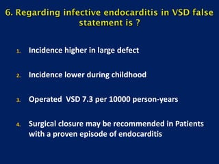 Vsd Incedence Left-Right Shunt Natural history & Principles of Management | PDF