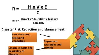 Disaster Risk Reduction Management Example DISASTER RISK REDUCTION MANAGEMENT DISCUSSIONS | PPTX