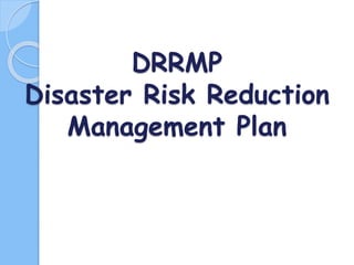 Drrm Area DRRM for schools | PPTX