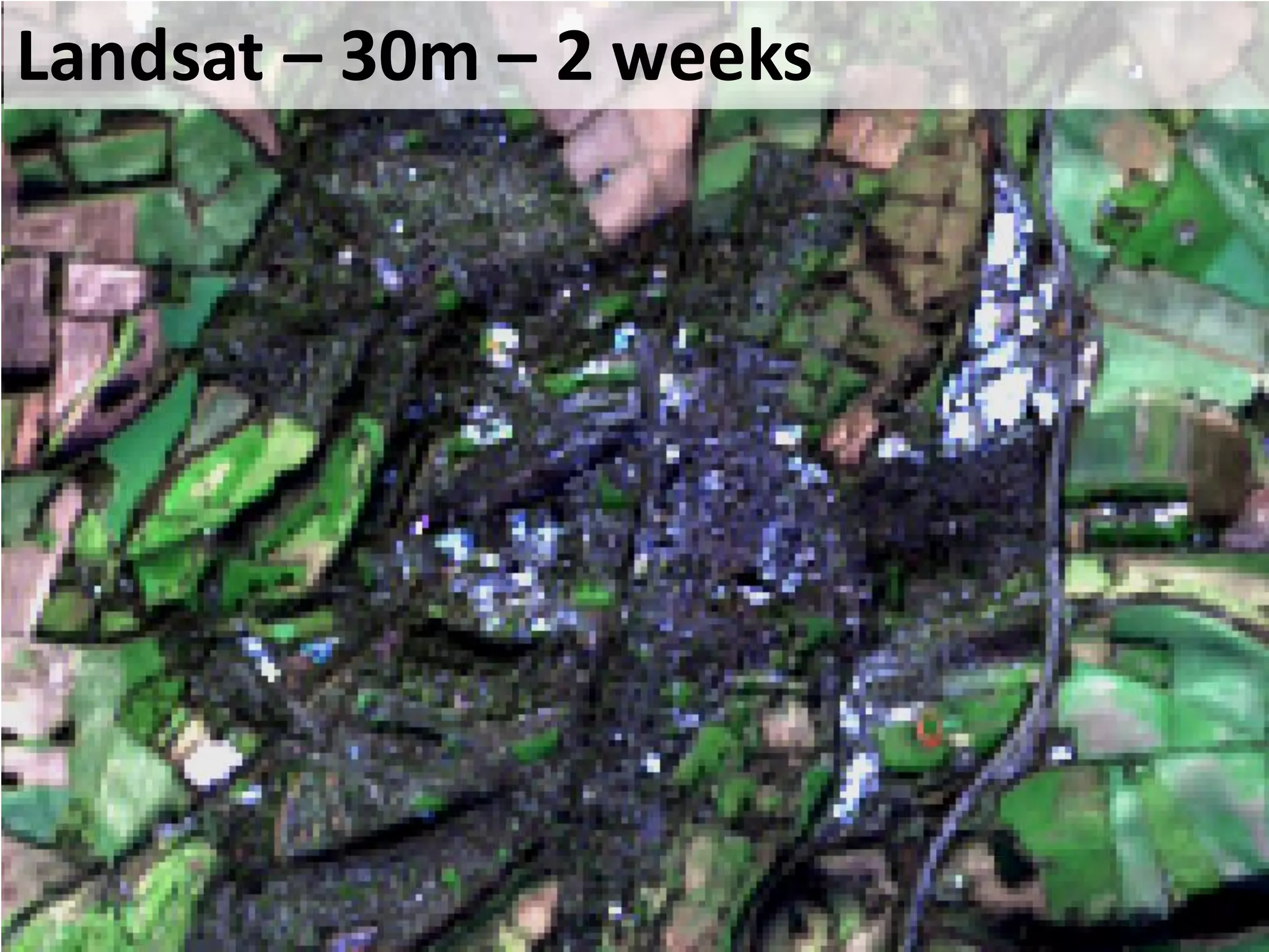 Landsat – 30m – 2 weeks