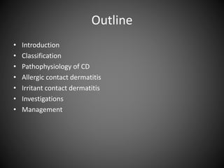 UPDATE ON CONTACT DERMATITIS | PPTX
