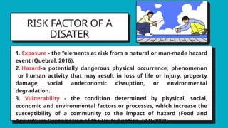 DRRR 11 Q1 understanding risk factors in disasters.pptx