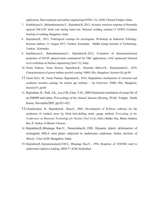 Dr R Rajendran | PDF