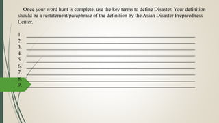 DRRR_mod1_Basic Concept of Disaster and Disaster Risk.pptx