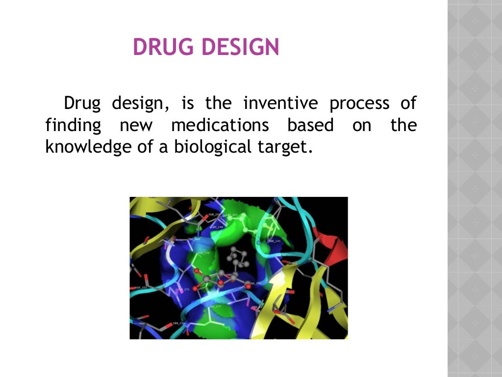 Computer aided drug designing