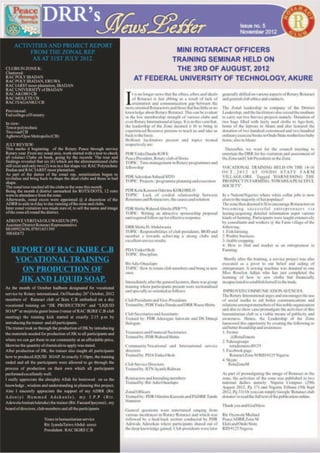Drr's newsletter. november 2012(1)