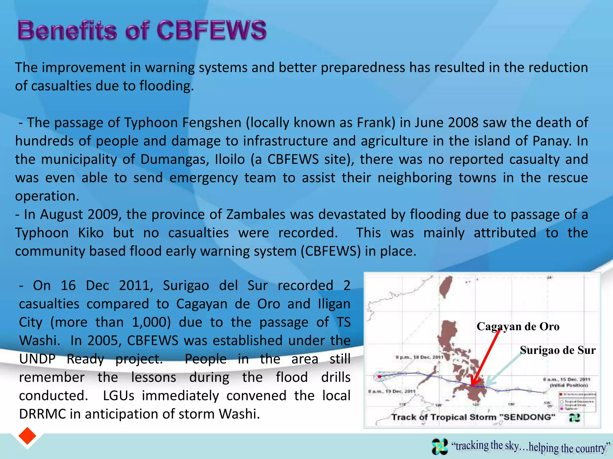 Session 4: Establishment of Community-Based Flood Early Warning System ...
