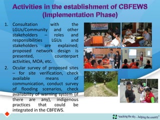 Session 4: Establishment of Community-Based Flood Early Warning System ...