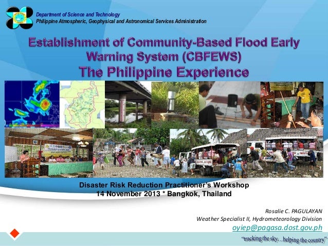 Session 4 Establishment Of Community Based Flood Early Warning Syste