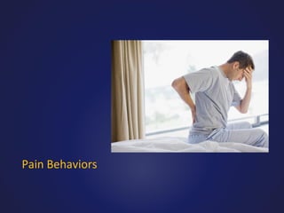 Pain Behaviors

 