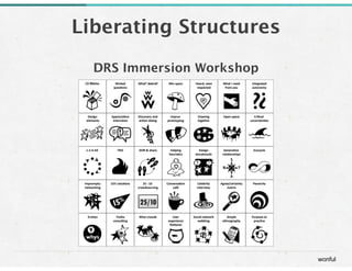 Liberating Structures 
DRS Immersion Workshop 
wonful 
 