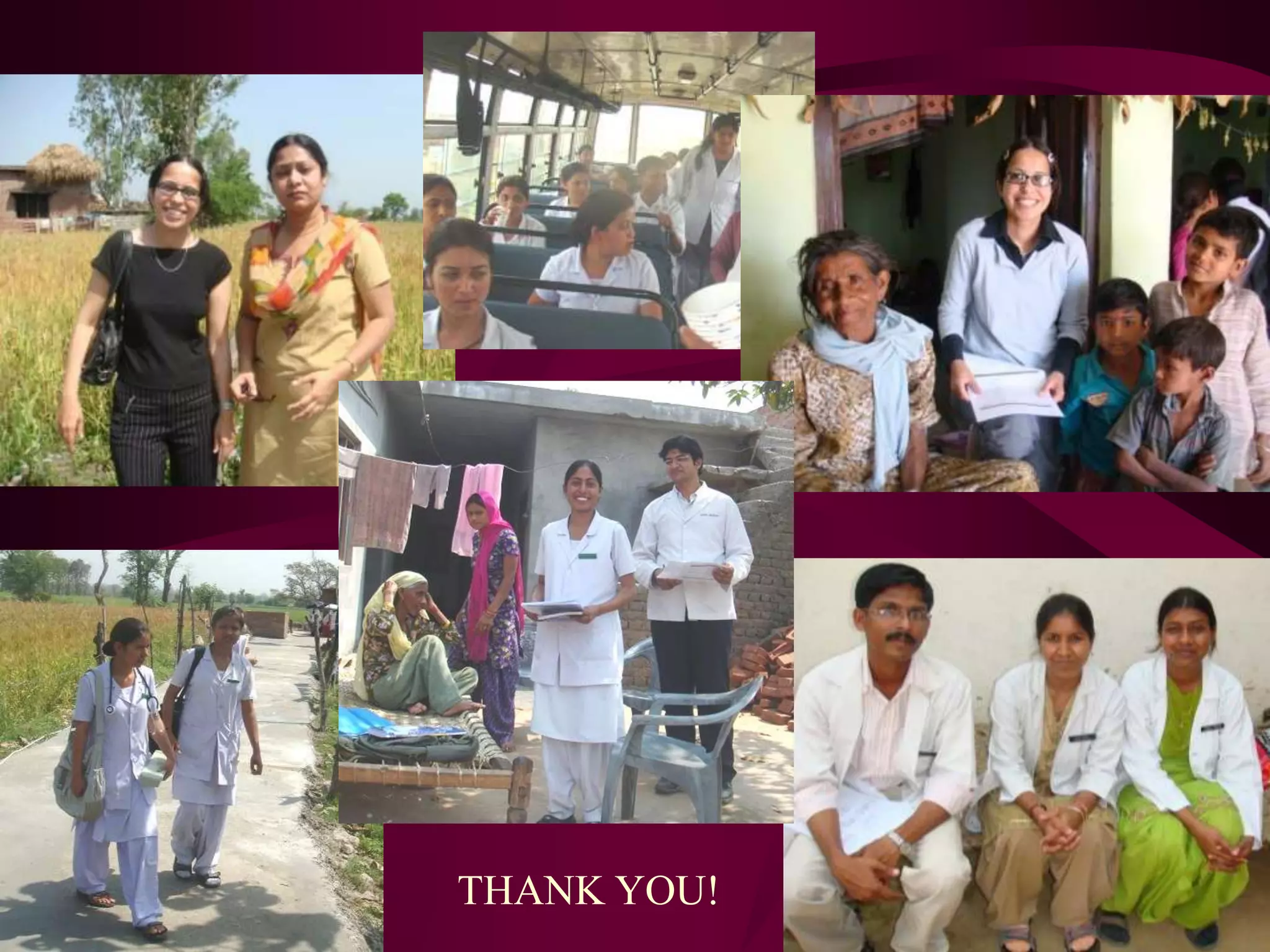 Acknowledgement I want to thank Dr Sushil Bansal, Dr Vartika Saxena, Dr Deepak Goel, Anita Rawat, Pratap, Nursing and medical students for helping me in conducting and completing this study.