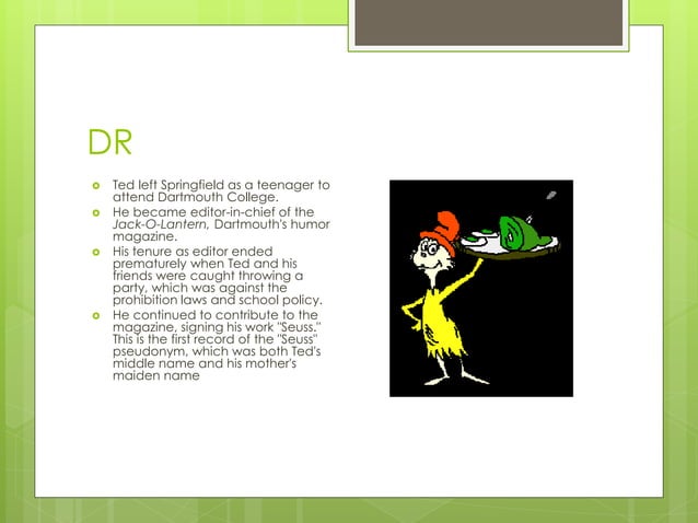 Dr Seuss PPT