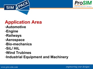 ProSIM - opening remarks SIMPACK MBD User forum | PPT