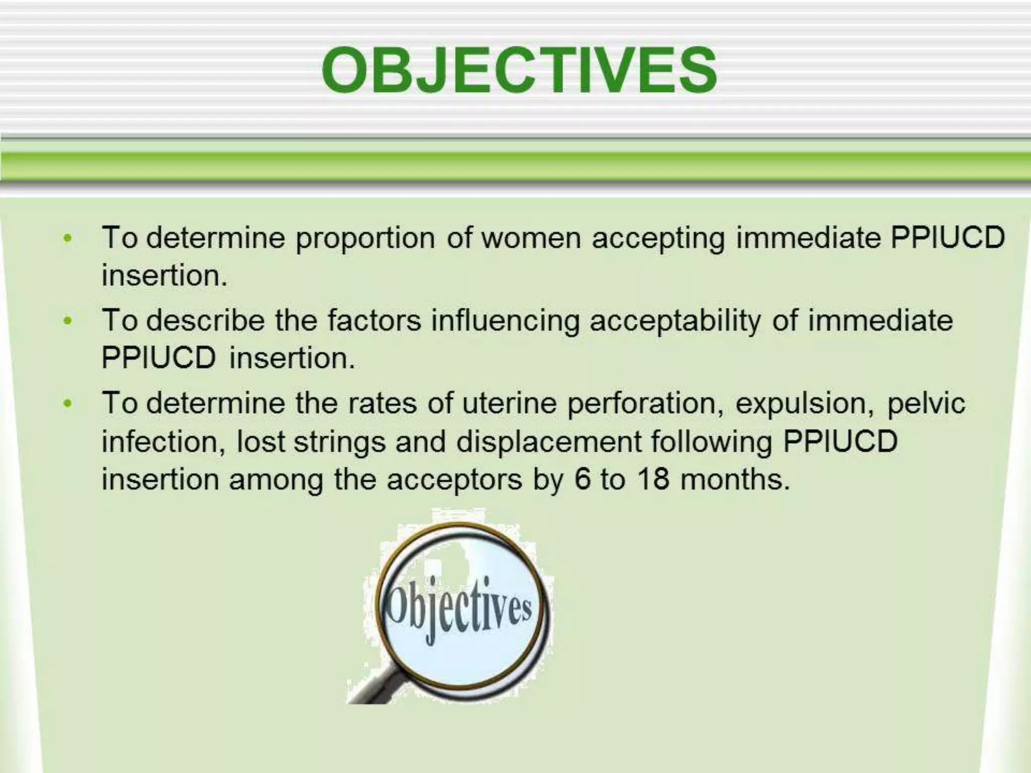 Evaluation of safety, efficacy, and expulsion of PPIUCD