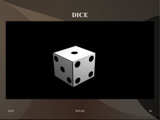 2018 DrTAD 36
DICE
 