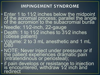 Dr tarek joint and soft tissue injections (1) | PPT