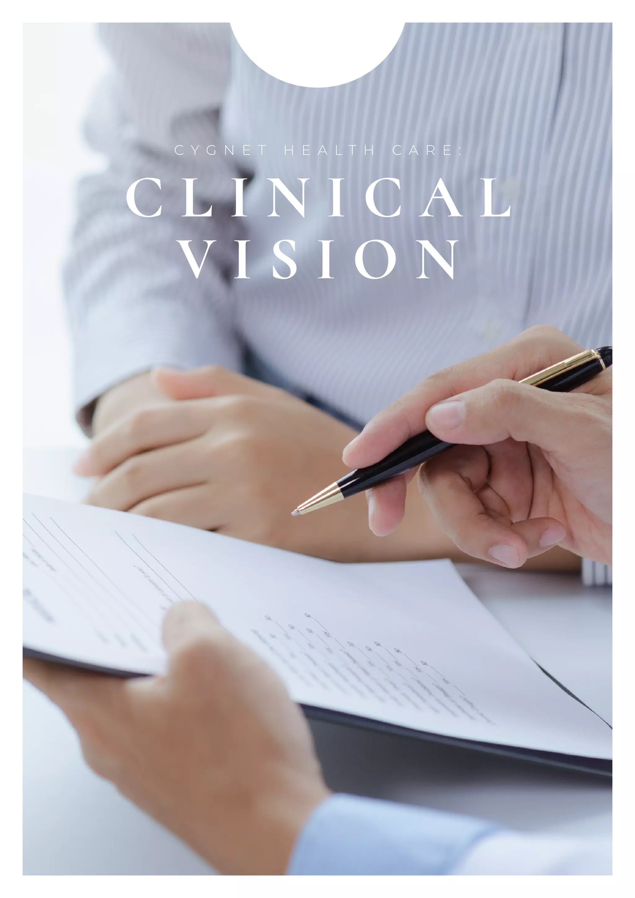 Health Care Clinical Vision PDF