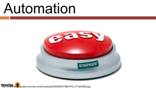 Automation
http://thelifedesignproject.com/wp-content/uploads/2009/09/373881476_217d24ef6d.jpg
 