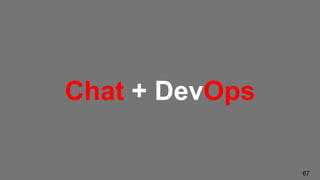 Chat + DevOps
67
 