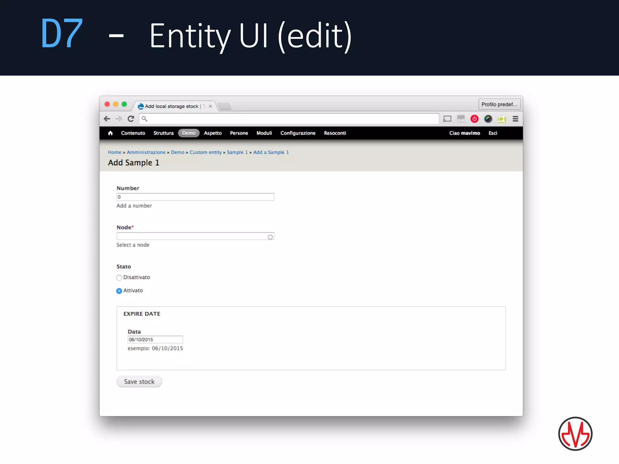 D7 - Entity	UI	(edit)
 