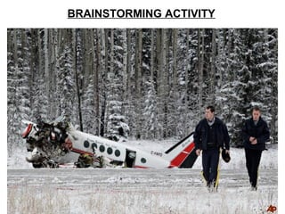 BRAINSTORMING ACTIVITY
 