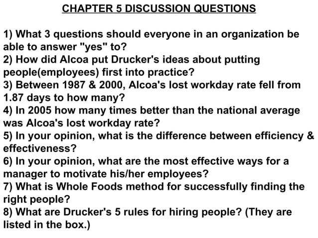 Drucker Chapter 5 PPT drucker-chapter-5-ppt