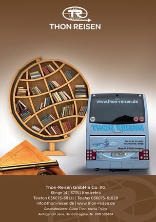 Thon Reisen Katalog 2018