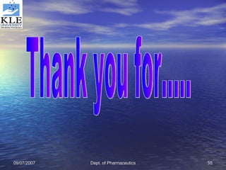 Thank you for..... 