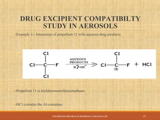 Compatability Study Drug excipient compatibility | PPT