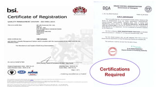Certifications
Required
 