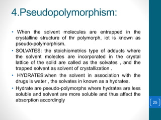 Drug absorption from the gastrointestinal tract | PPTX