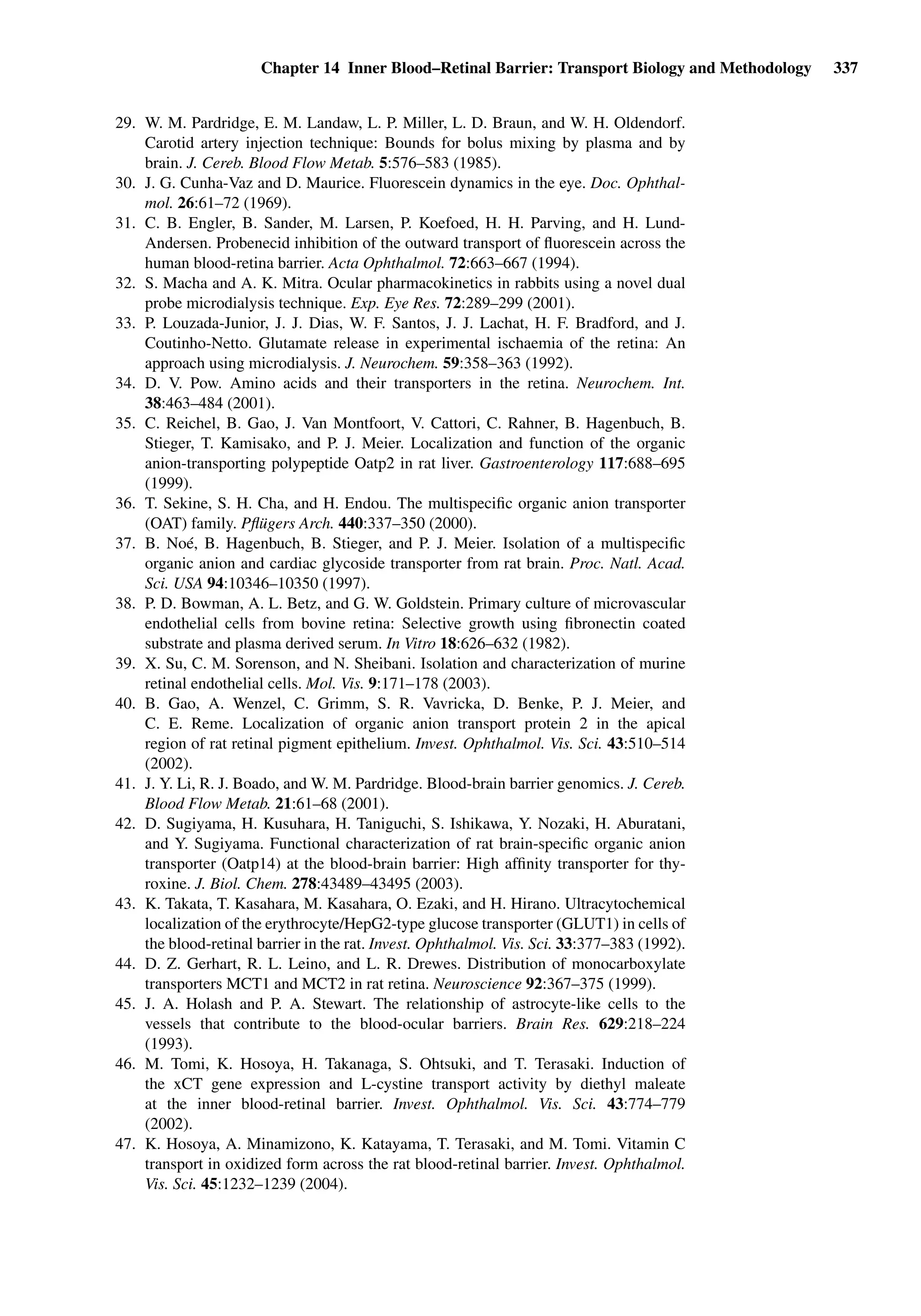 Drug Absorption Studies  2008